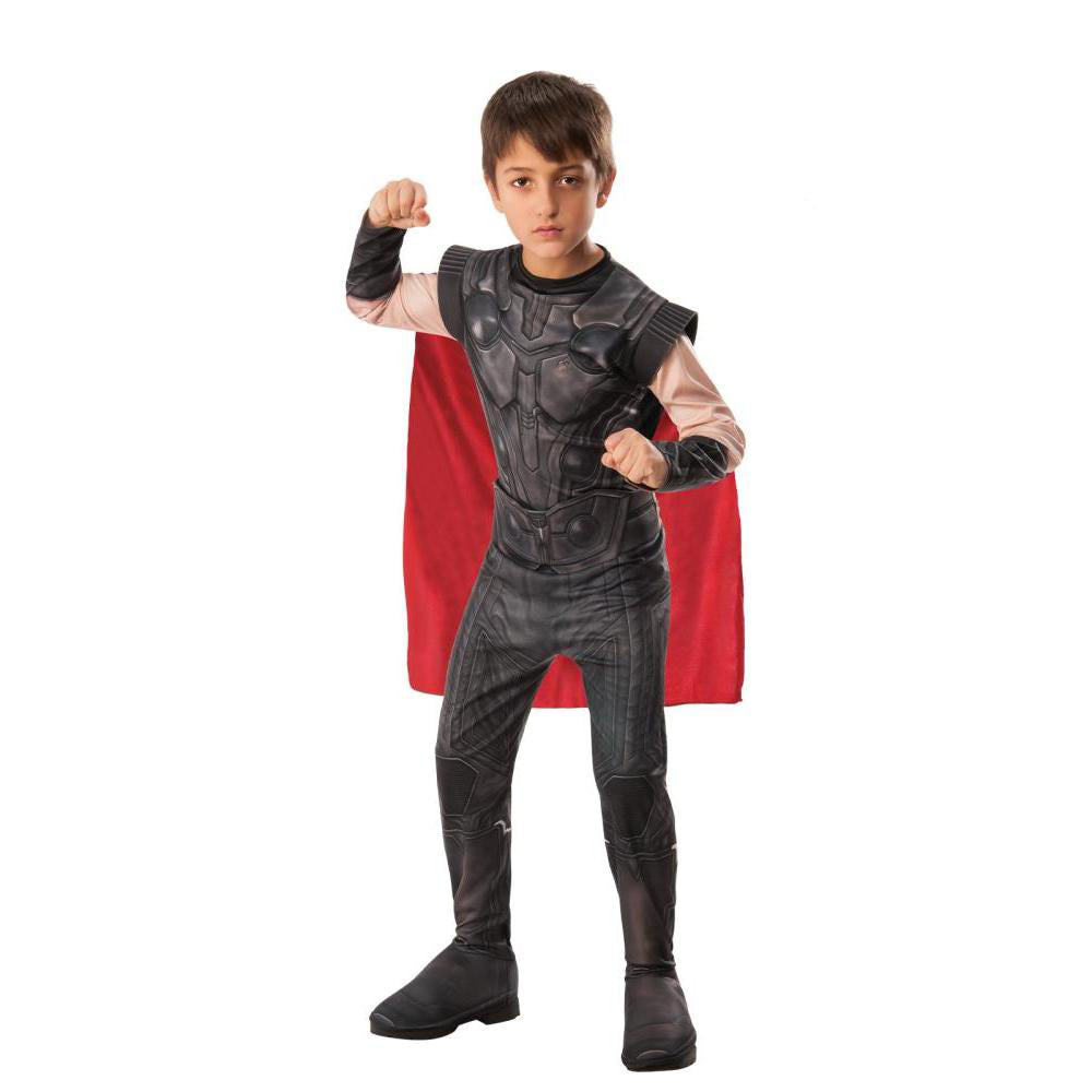 Thor Costume for Kids Classic Marvel Avengers Suit with Cape and Belt