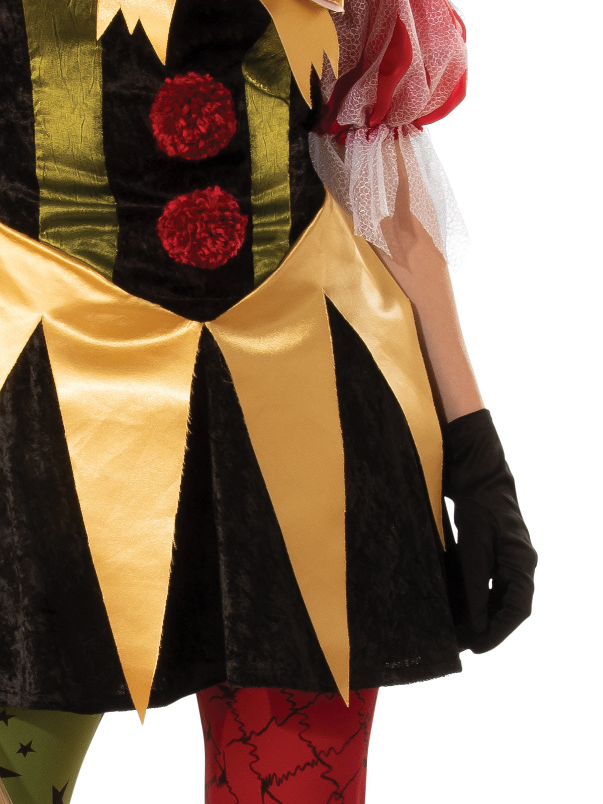 Evil Clown Lady Adult Costume with Hat Halloween Book Week