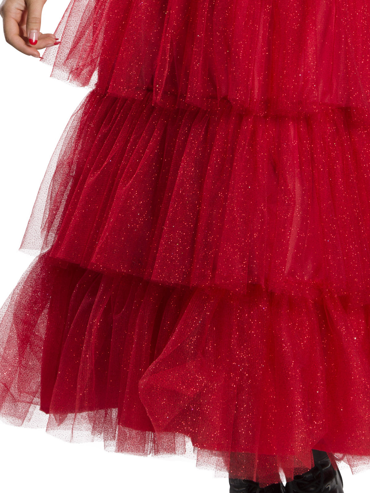 Lydia Deetz Wedding Halloween Costume Adult Red Gothic Dress with Veil