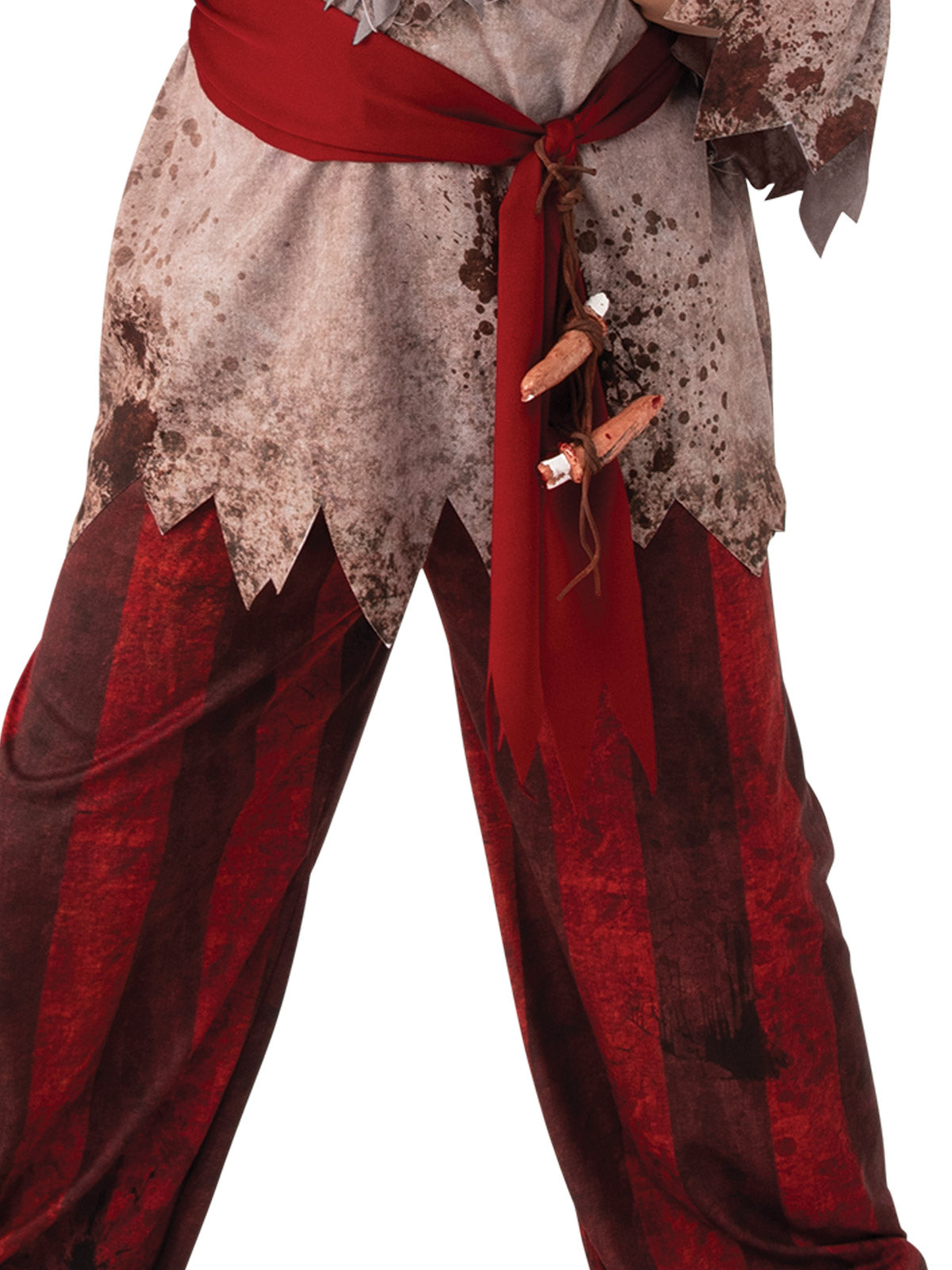 Kids Skeleton Pirate Costume with Mask Tunic Pants Sash Halloween Outfit