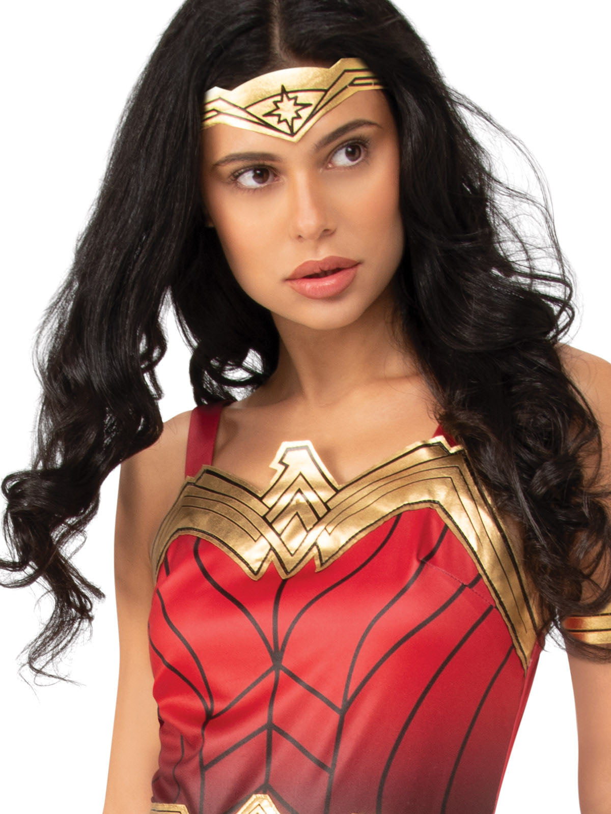 Wonder Woman 1984 Deluxe Adult Costume with Dress, Tiara and Gauntlets
