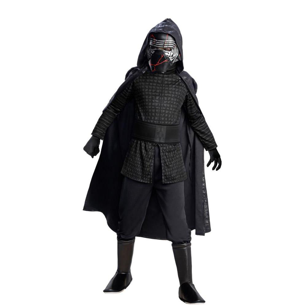 Kylo Ren Deluxe Costume for Kids with Cape, Mask, Gloves and Belt