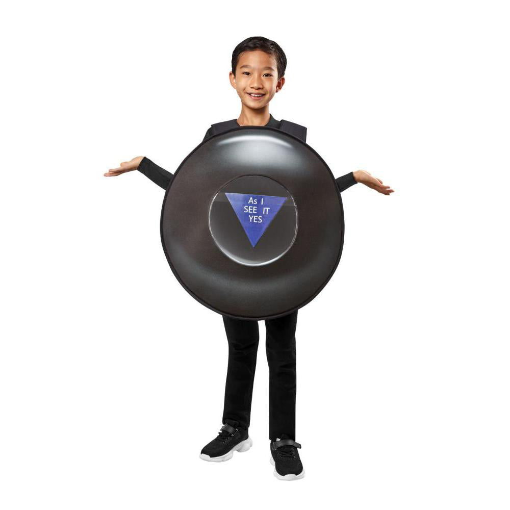 Magic 8 Ball Costume Child Foam Tabard with Fortune Cards Dress Up