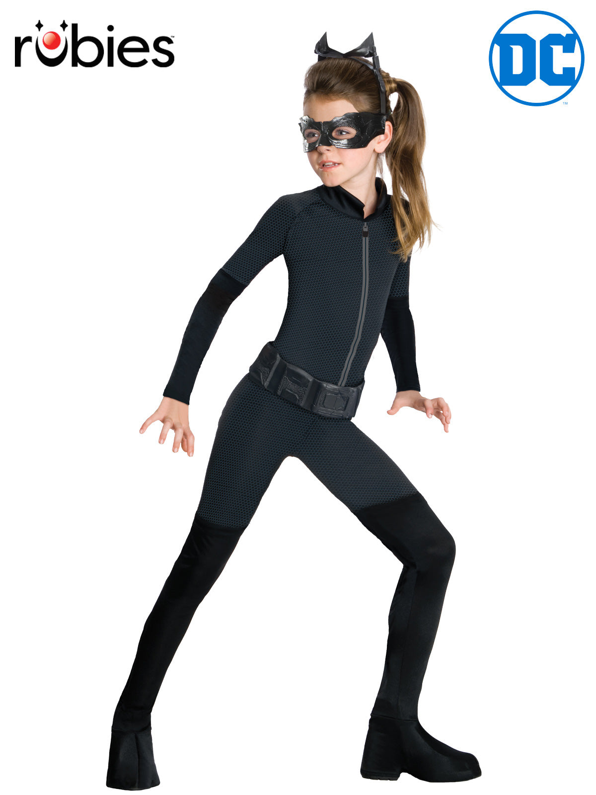 Catwoman Costume Child DC Comics Official Licensed Outfit