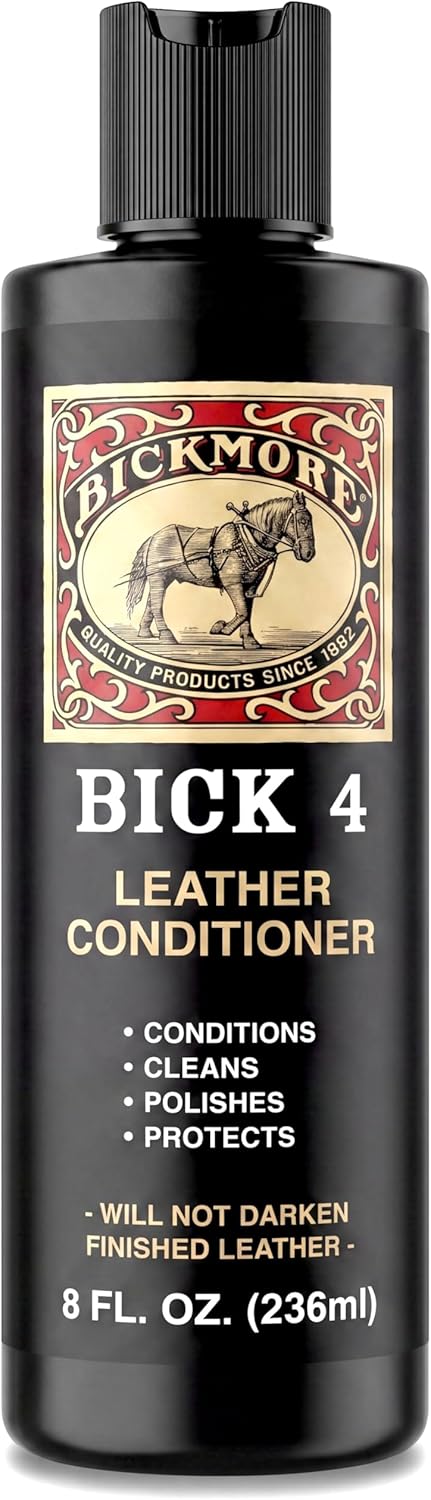 Bickmore Bick 4 Leather Conditioner 8 oz, Polish and Protect Leather Products