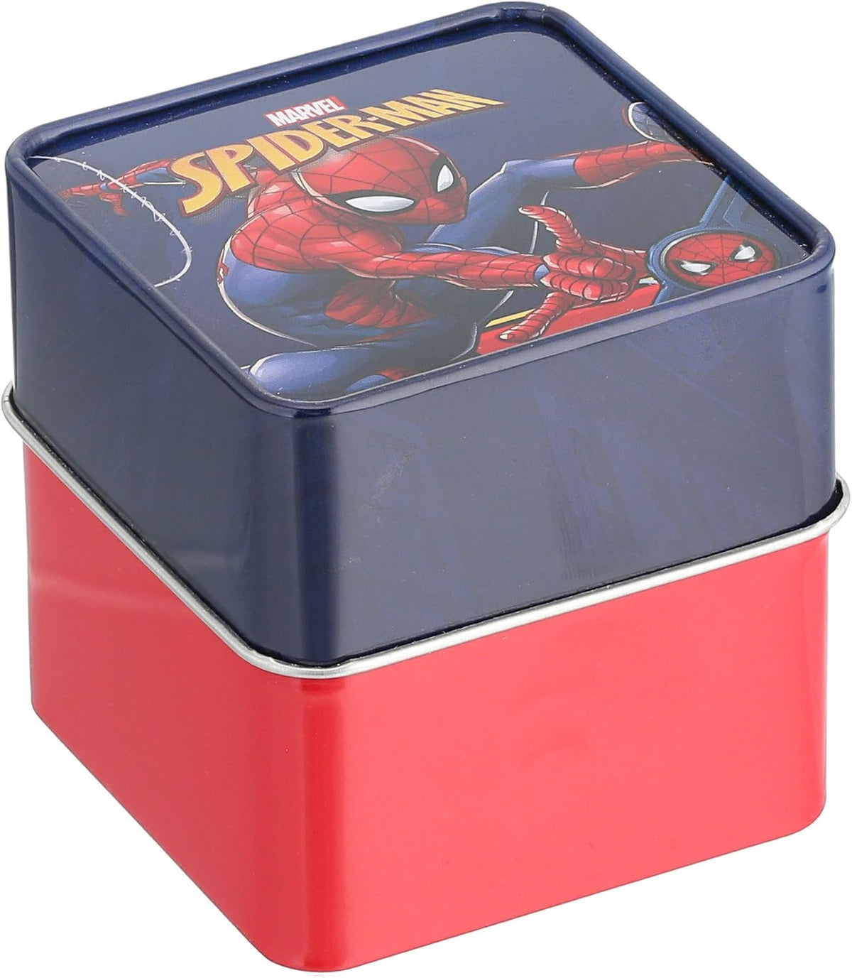 Marvel Spider-Man Digital Watch for Kids Flashing LED Easy Reader Red/Blue