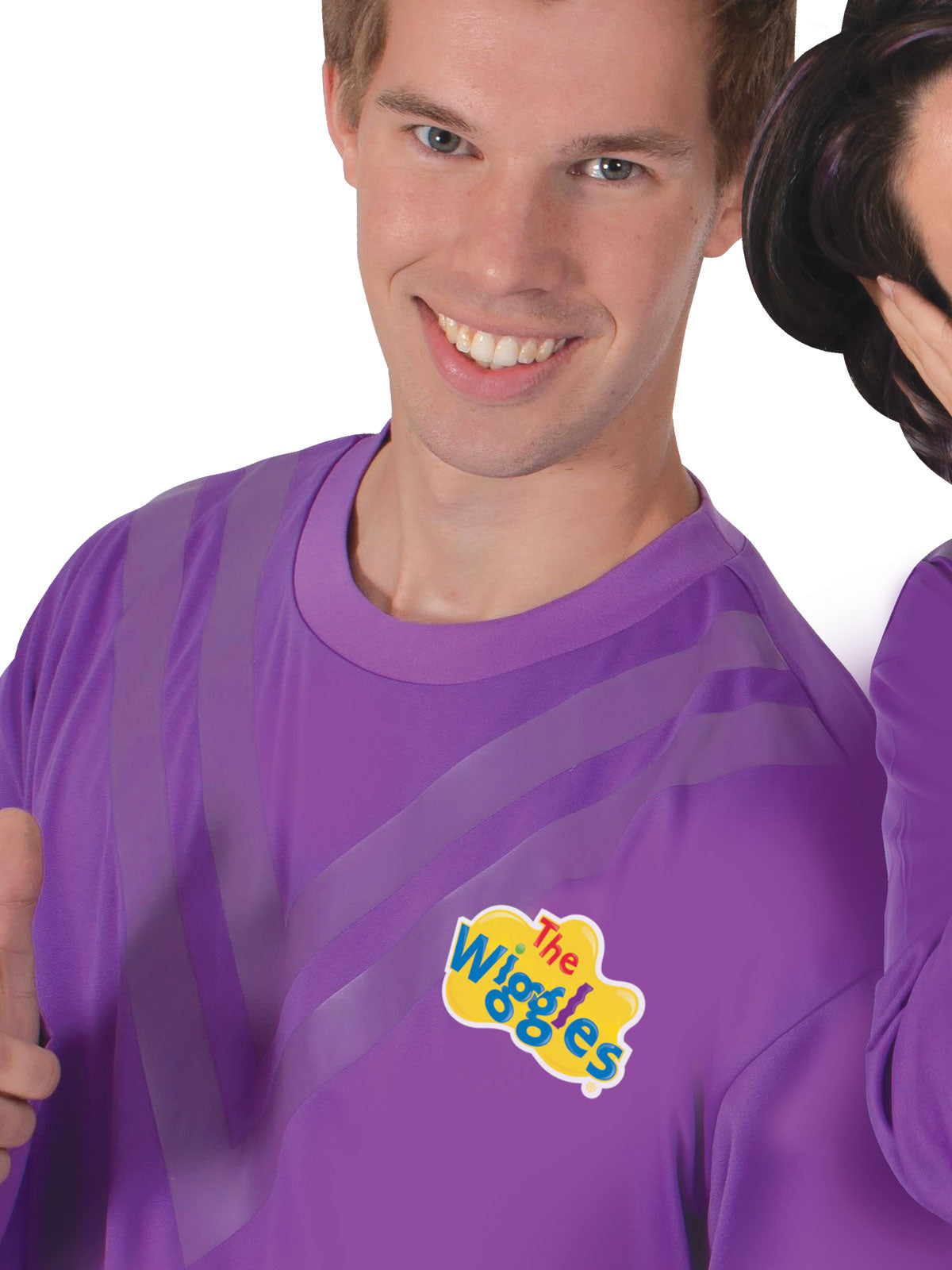 The Wiggles Purple Costume Top for Adults Official TV Character Shirt