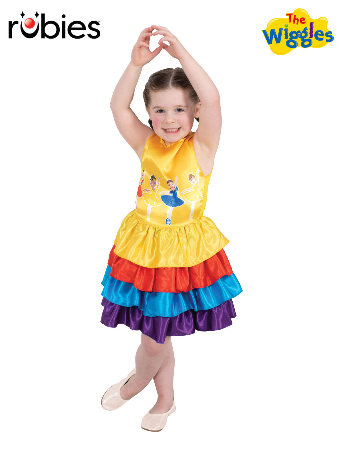 The Wiggles Ballerina Multi-Coloured Dress Child