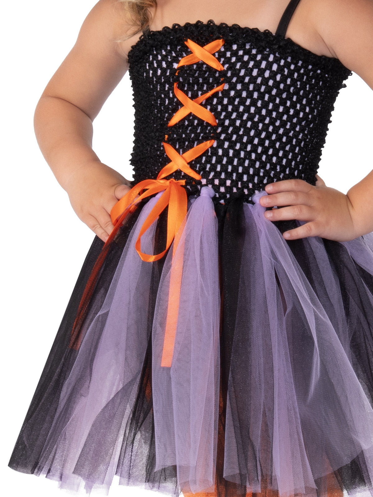 Witch Costume for Kids with Tutu Dress and Hat – Halloween Outfit
