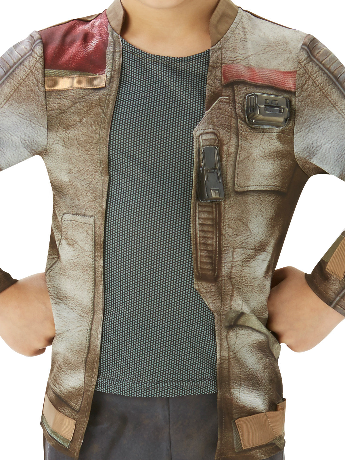 Star Wars Finn Deluxe Kids Costume with Printed Jacket Top and Pants