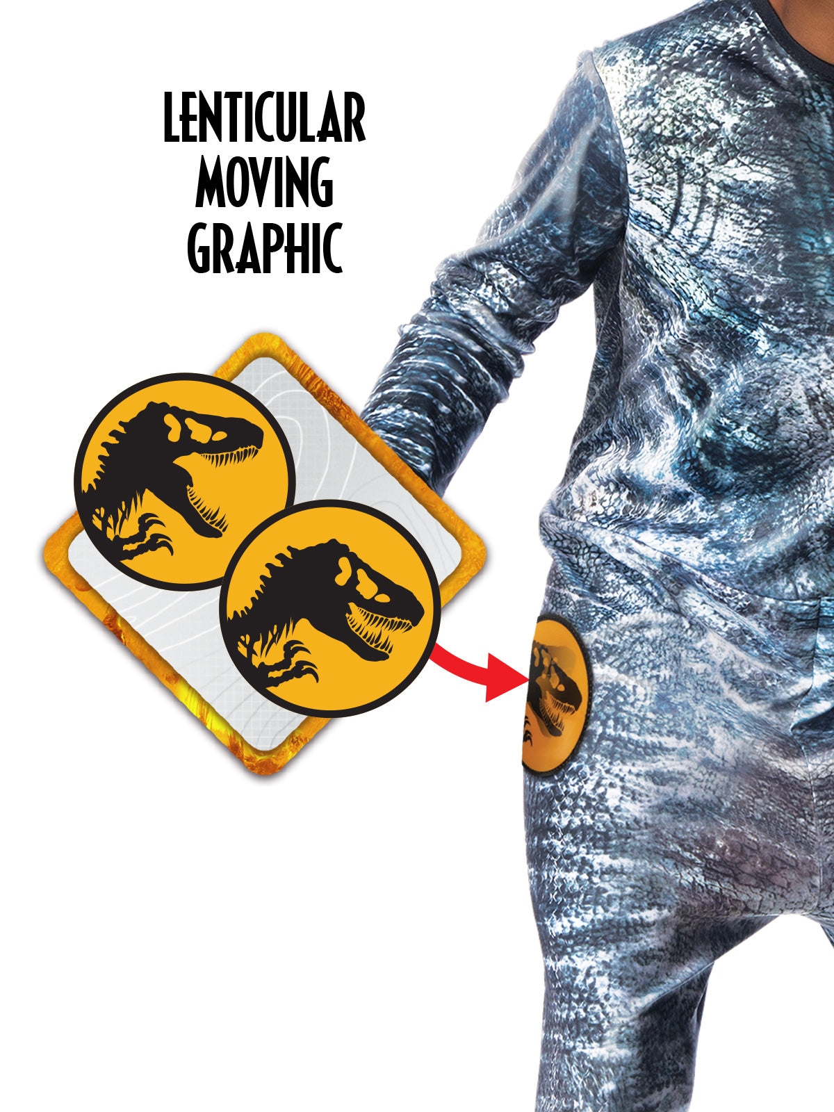 Jurassic World Blue Raptor Kids Costume