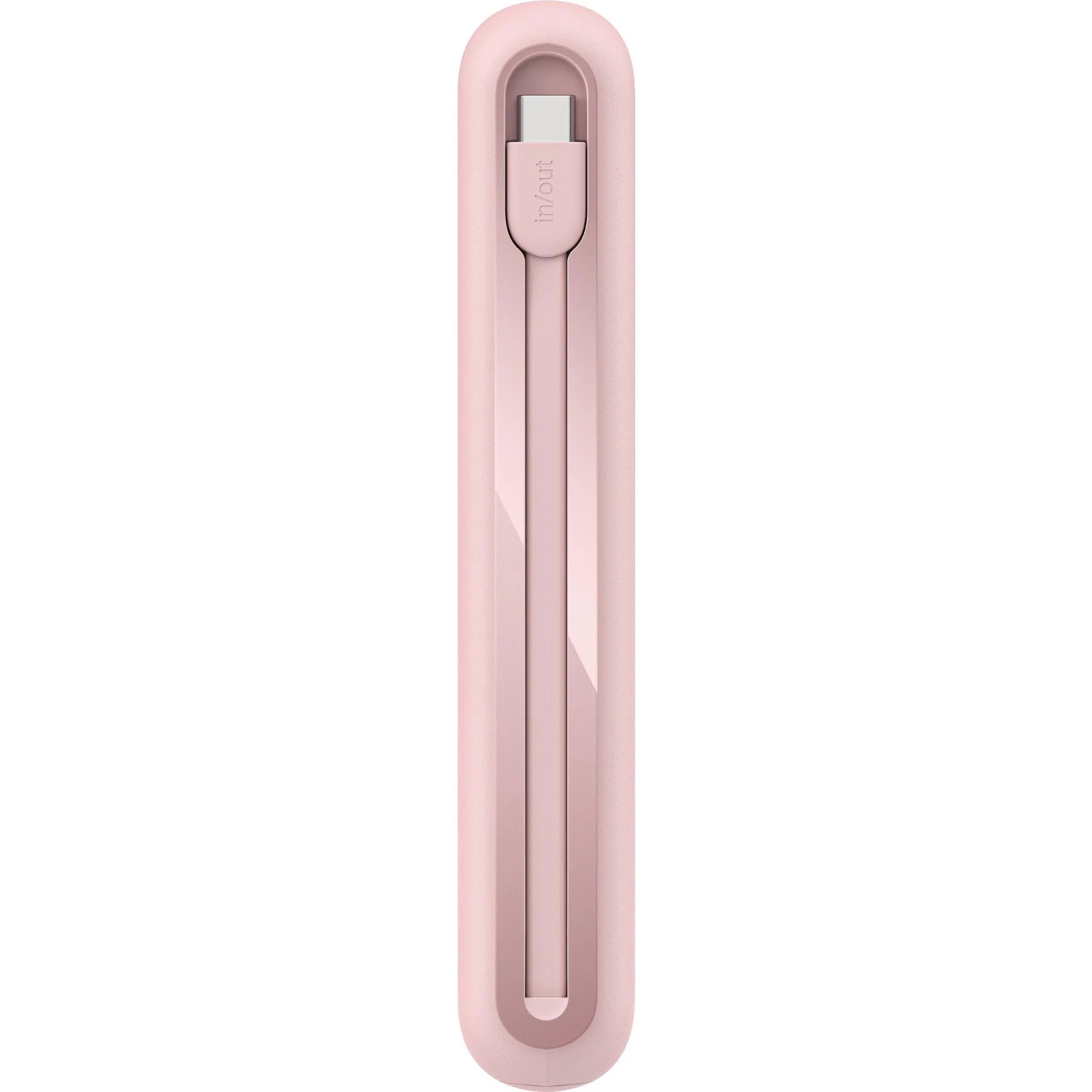 Belkin BoostCharge 20K Power Bank with Integrated USB-C Cable Pink