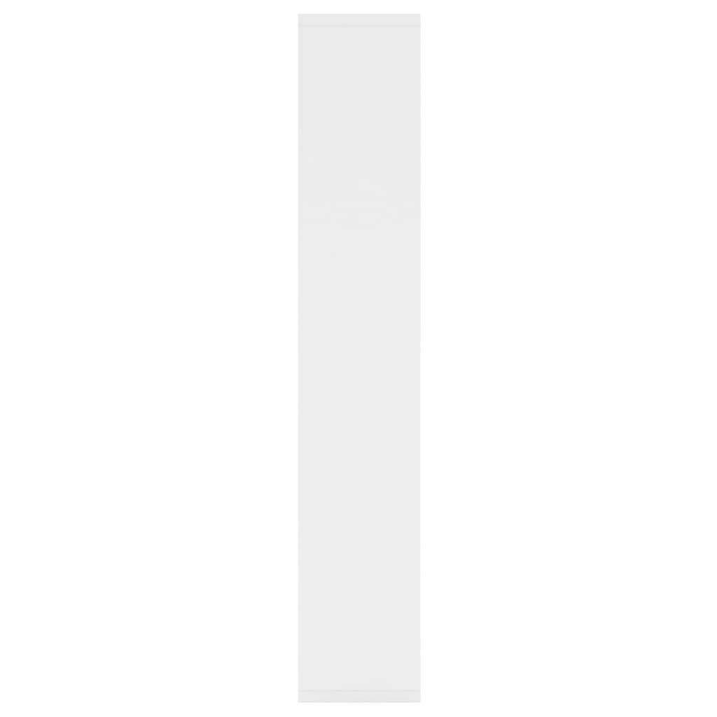 Wall Shelf White 36x16x90 cm Engineered Wood