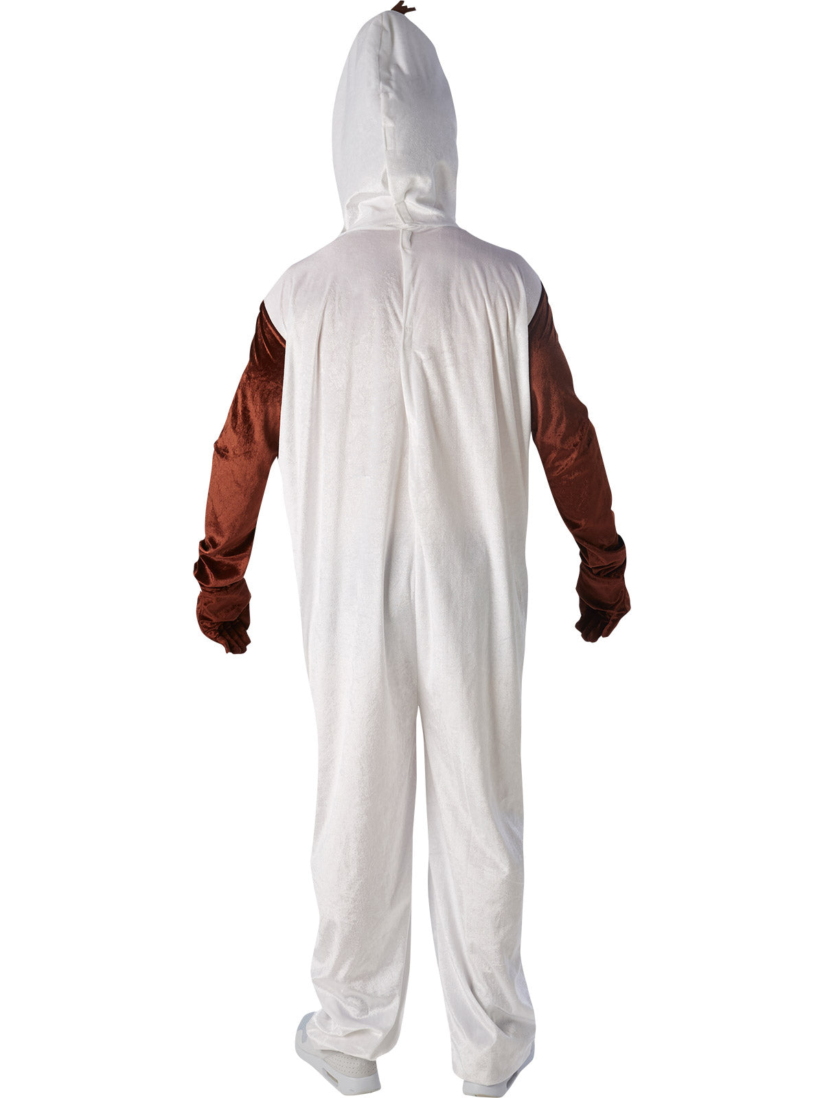 Disney Frozen Olaf Costume for Kids Official Licensed Jumpsuit with Snowman Headpiece, White Colour