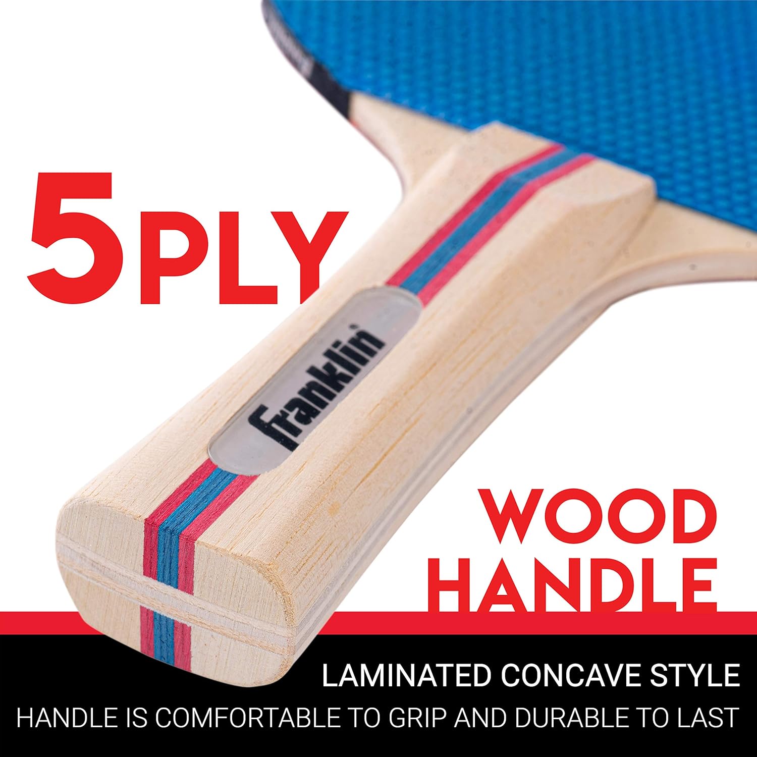 Franklin Sports 2 Player Table Tennis Bat and Ball Set