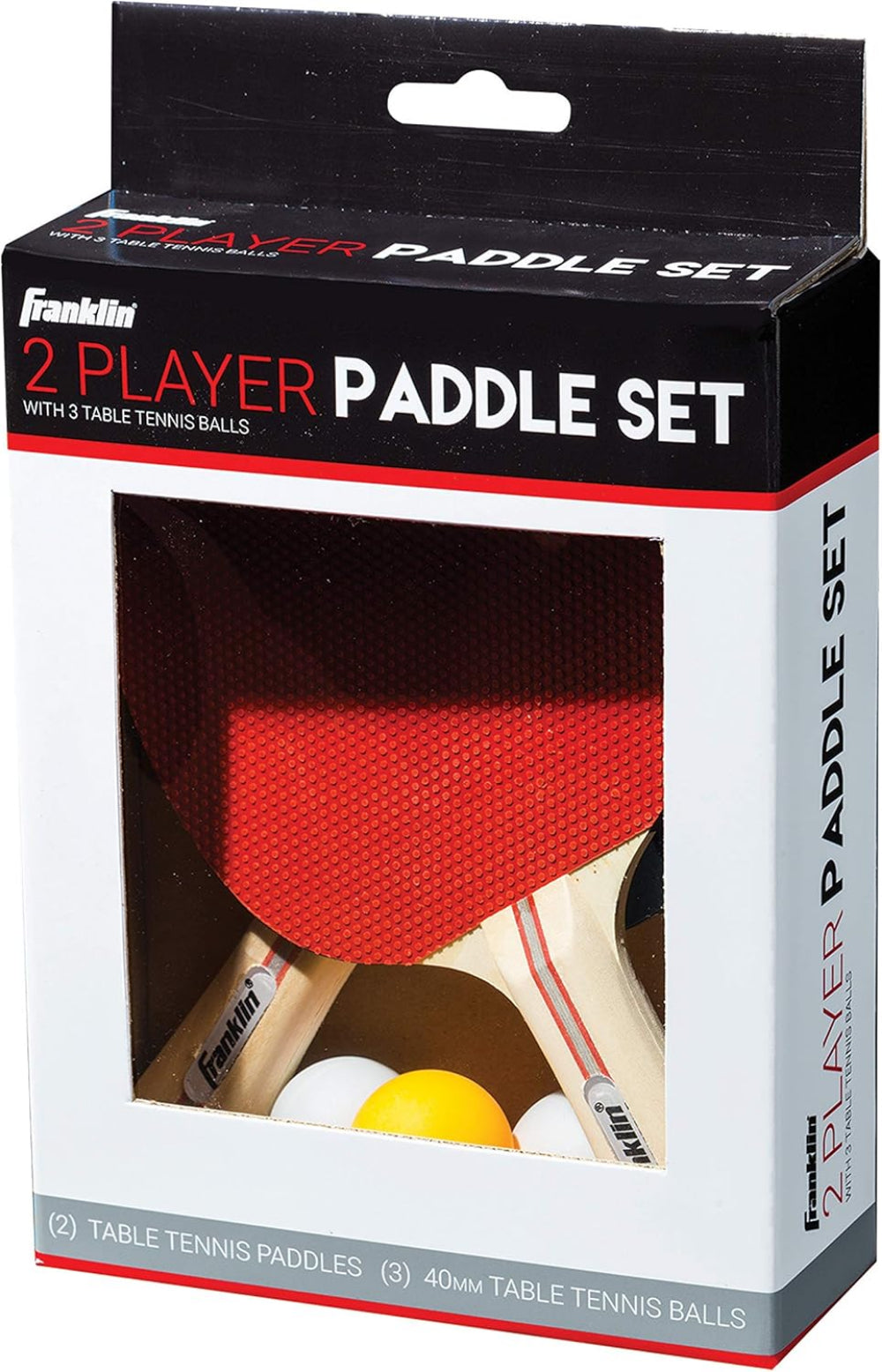 Franklin Sports 2 Player Table Tennis Bat and Ball Set