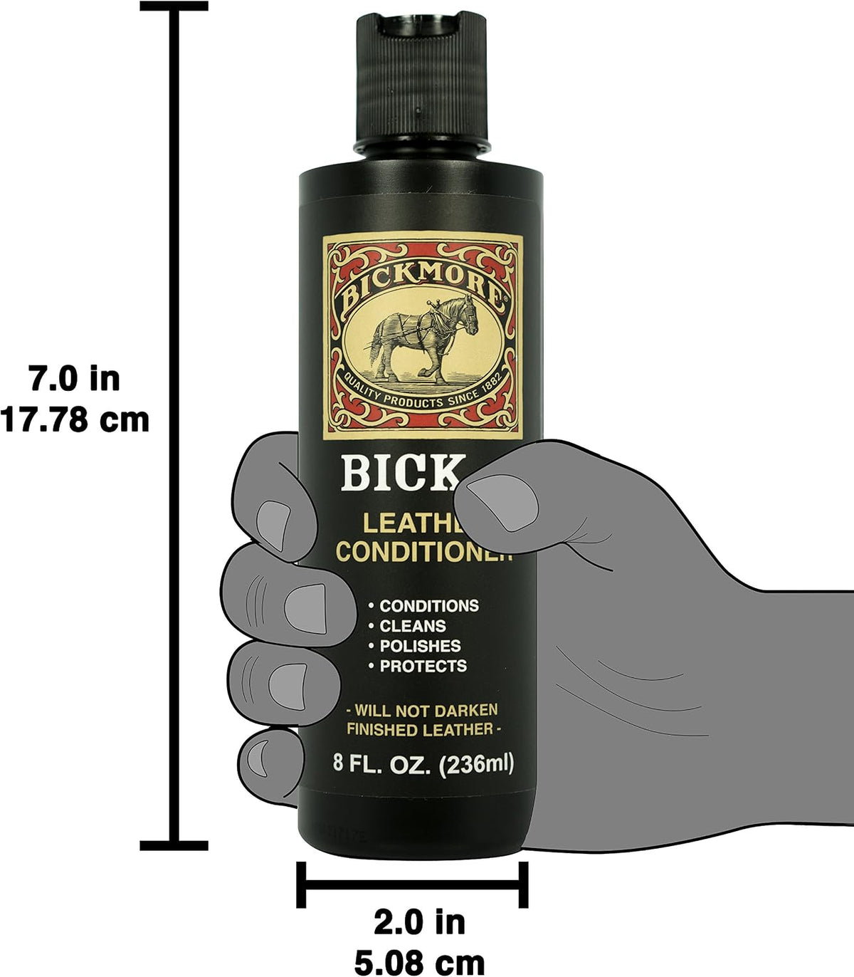 Bickmore Bick 4 Leather Conditioner 8 oz, Polish and Protect Leather Products
