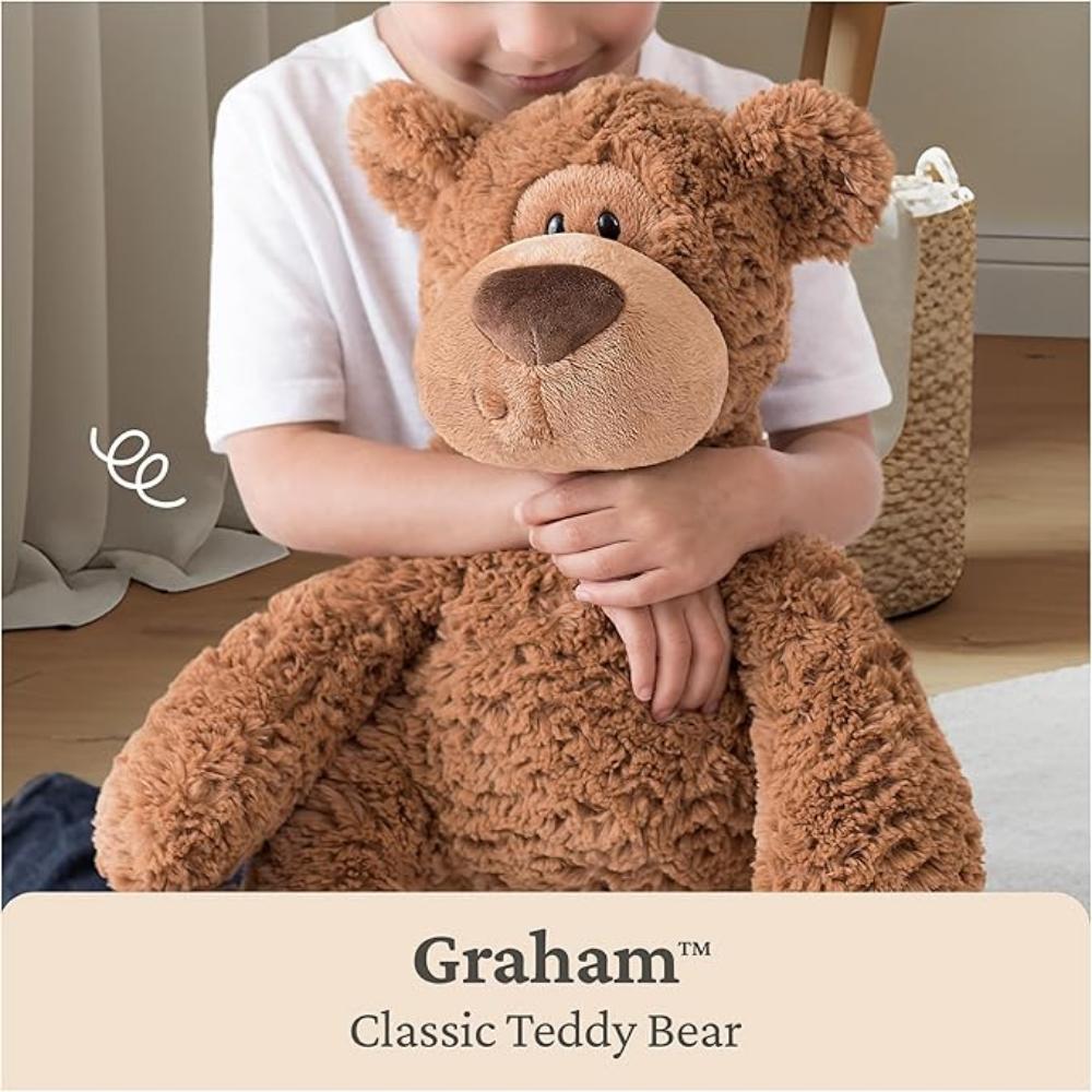 Gund Grahm Plush Bear 30cm Soft Stuffed Teddy for Kids
