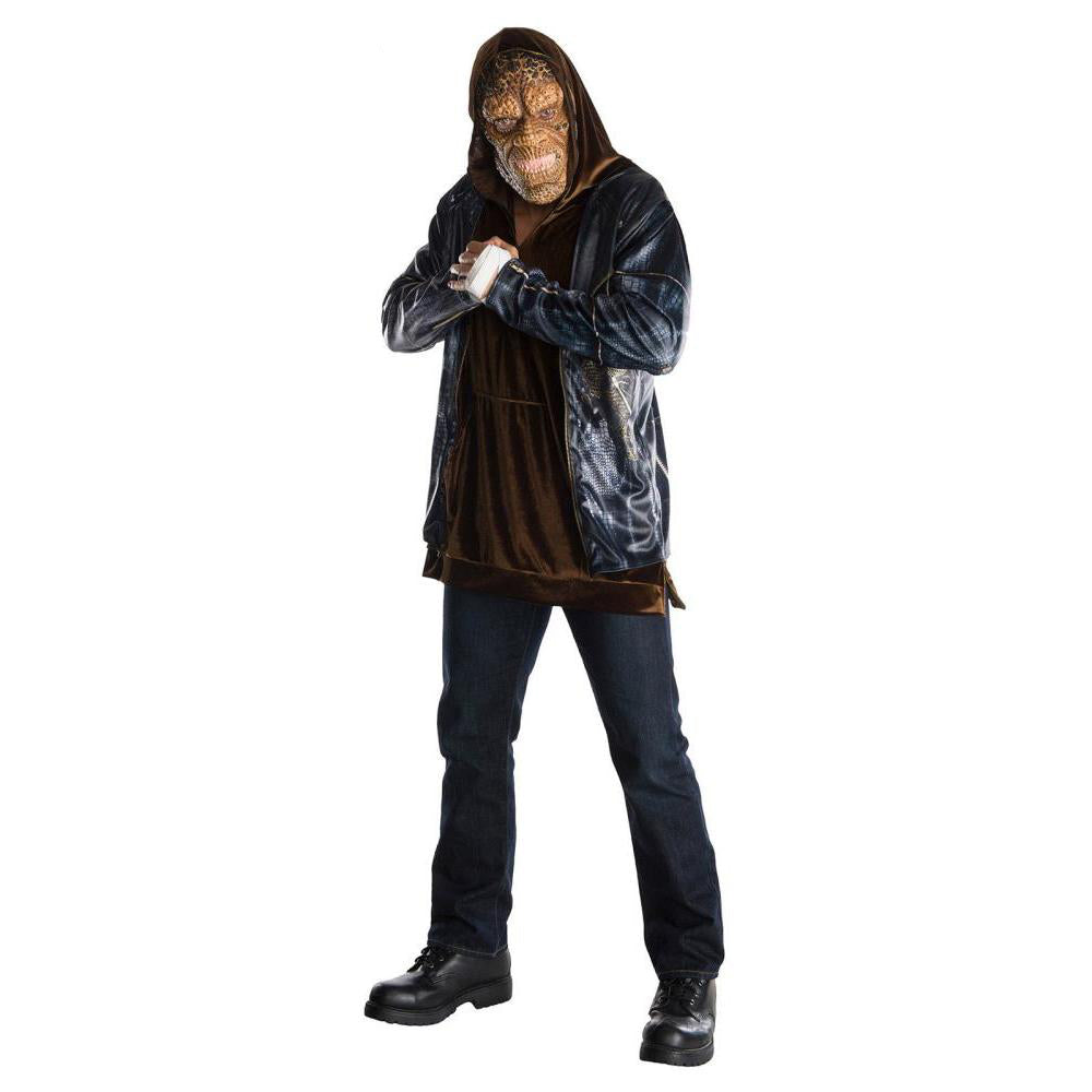 Killer Croc Deluxe Costume with Mask and Jacket for Adult
