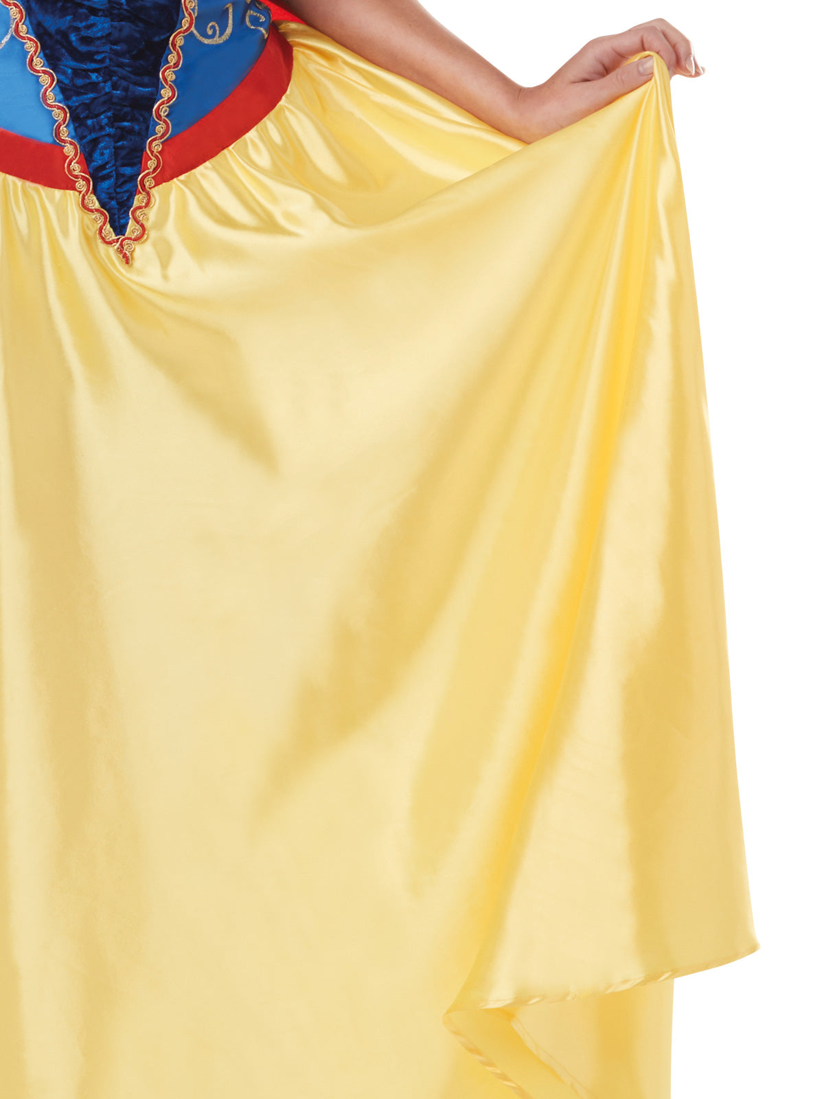 Snow White Costume for Adults Princess Dress with Cape and Headband Fairytale