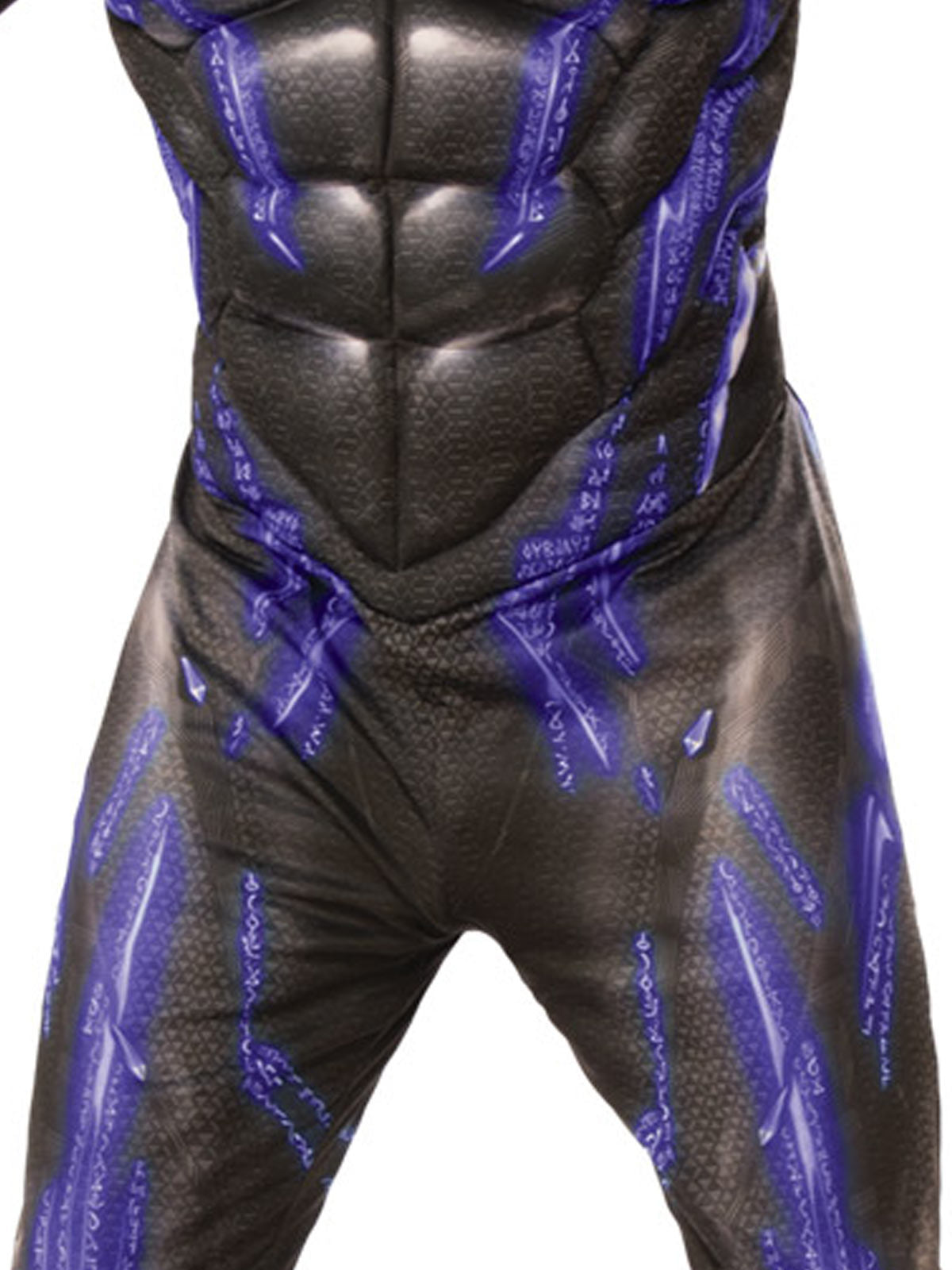 Black Panther Battle Costume for Adults Official Marvel Avengers Jumpsuit with Mask Black Colour