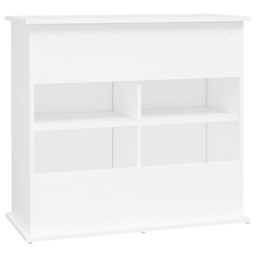 Aquarium Stand Engineered Wood Fish Tank Cabinet Storage Base Unit White