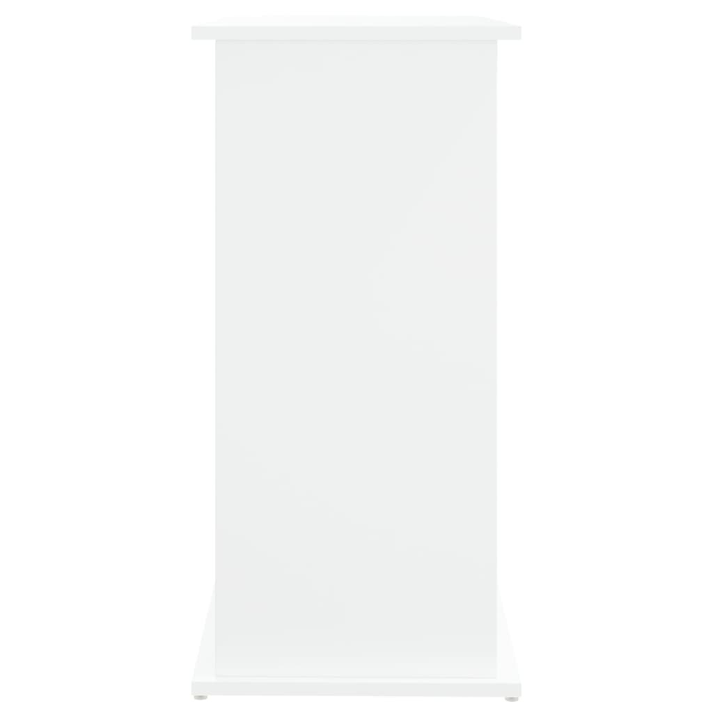 Aquarium Stand Engineered Wood Fish Tank Cabinet Storage Base Unit White