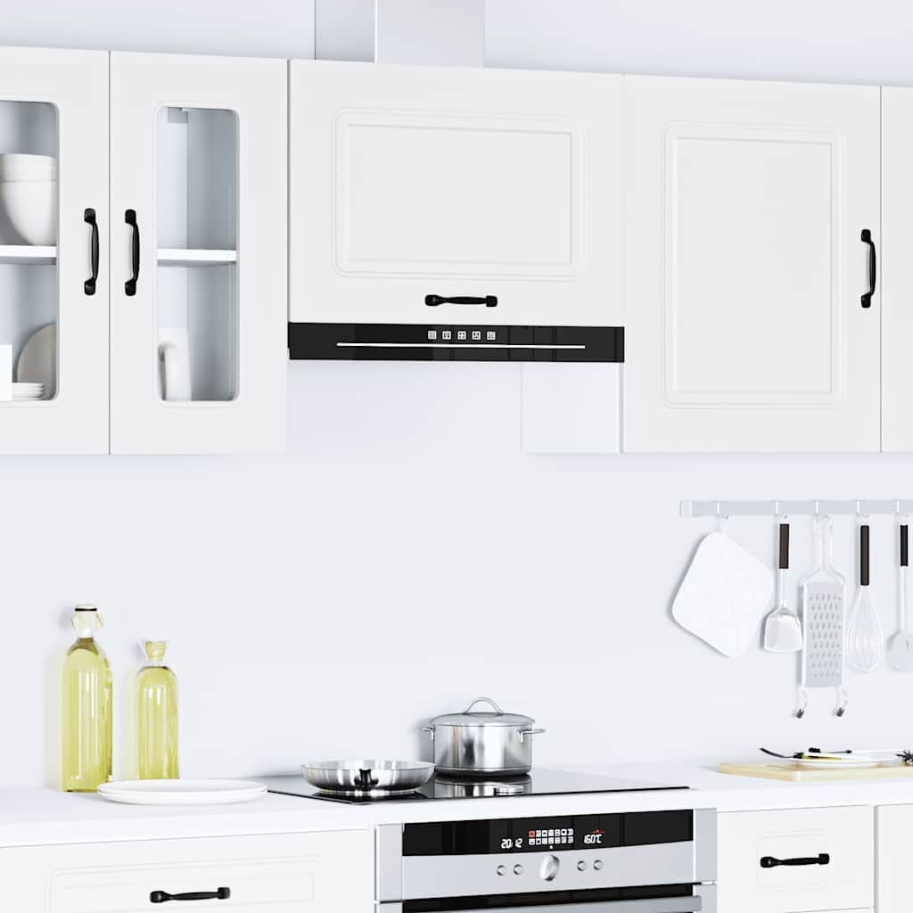 Kitchen Wall Cabinet Kalmar Storage Cupboard Wall Mounted Engineered White