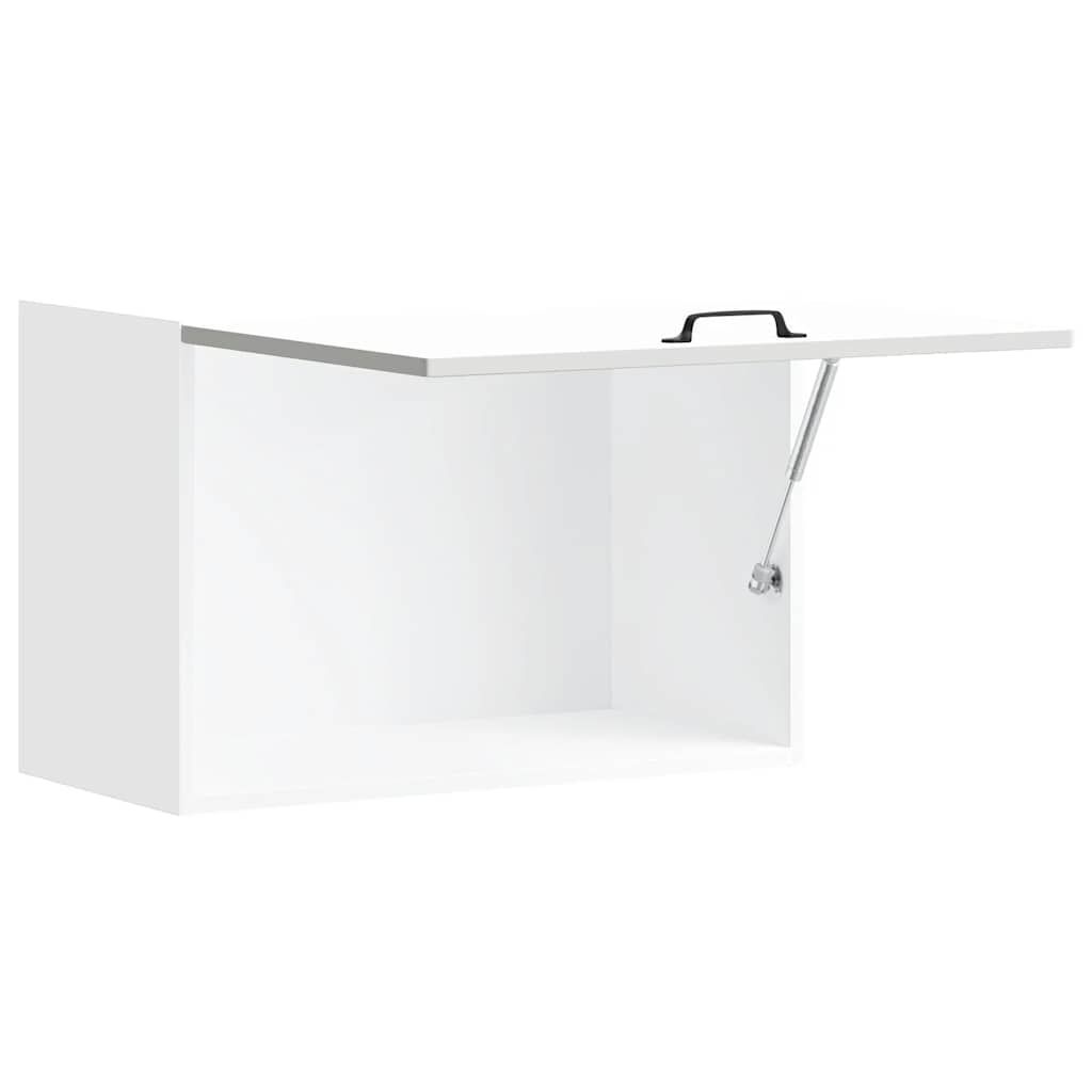Kitchen Wall Cabinet Kalmar Storage Cupboard Wall Mounted Engineered White