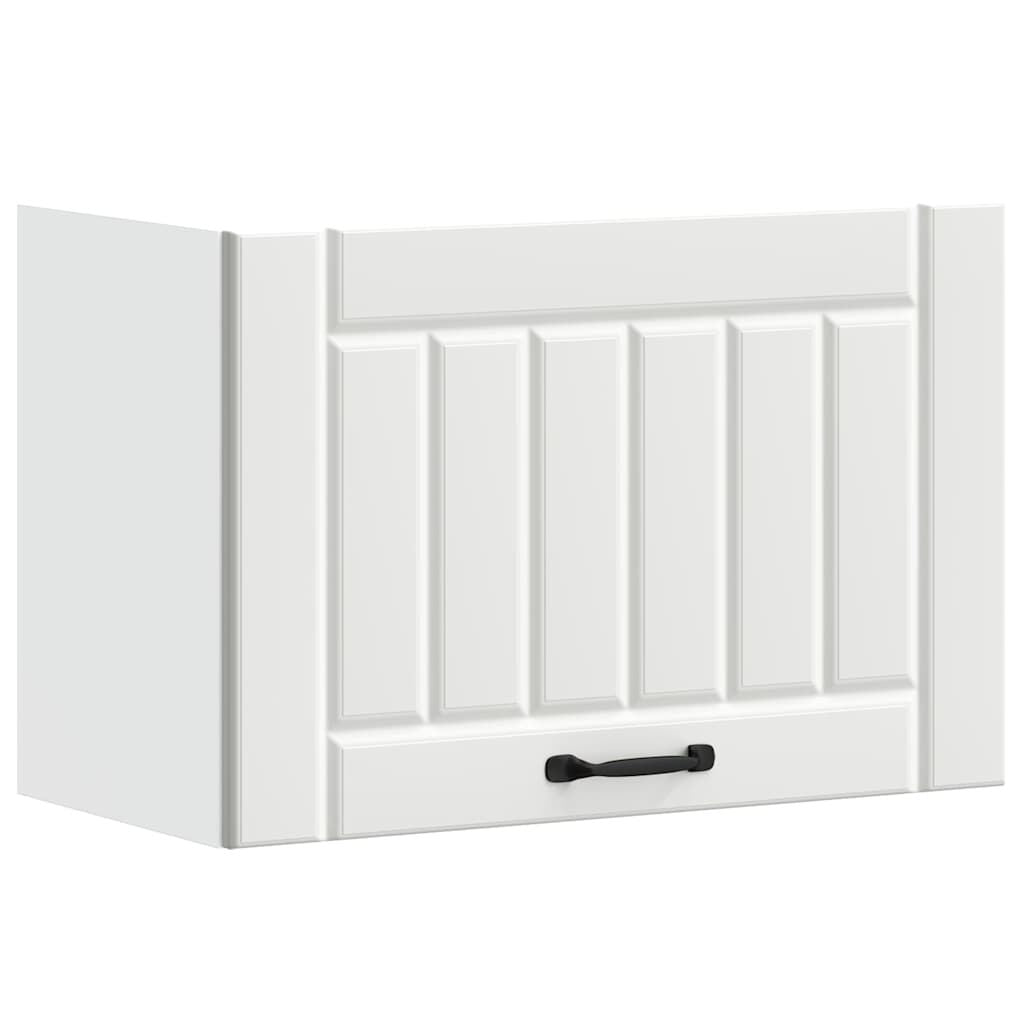 Kitchen Wall Cabinet Lucca Wall Mounted Storage Cupboard Engineered Wood White