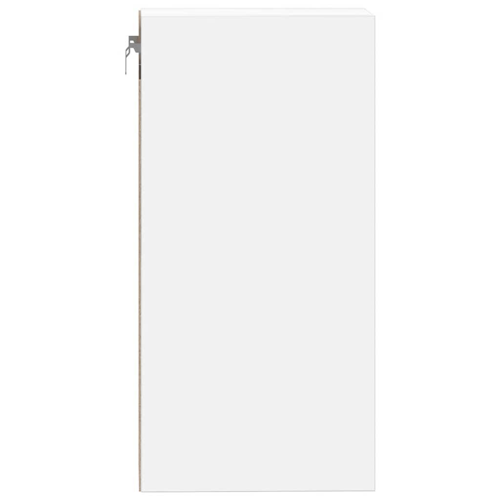 Hanging Cabinet "Riga" White 20x29,5x60 cm Engineered Wood