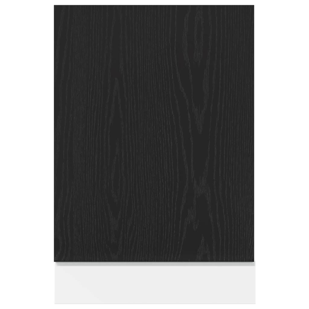 Dishwasher Panel "Lyon" Black Oak 45x1,5x67 cm Engineered Wood