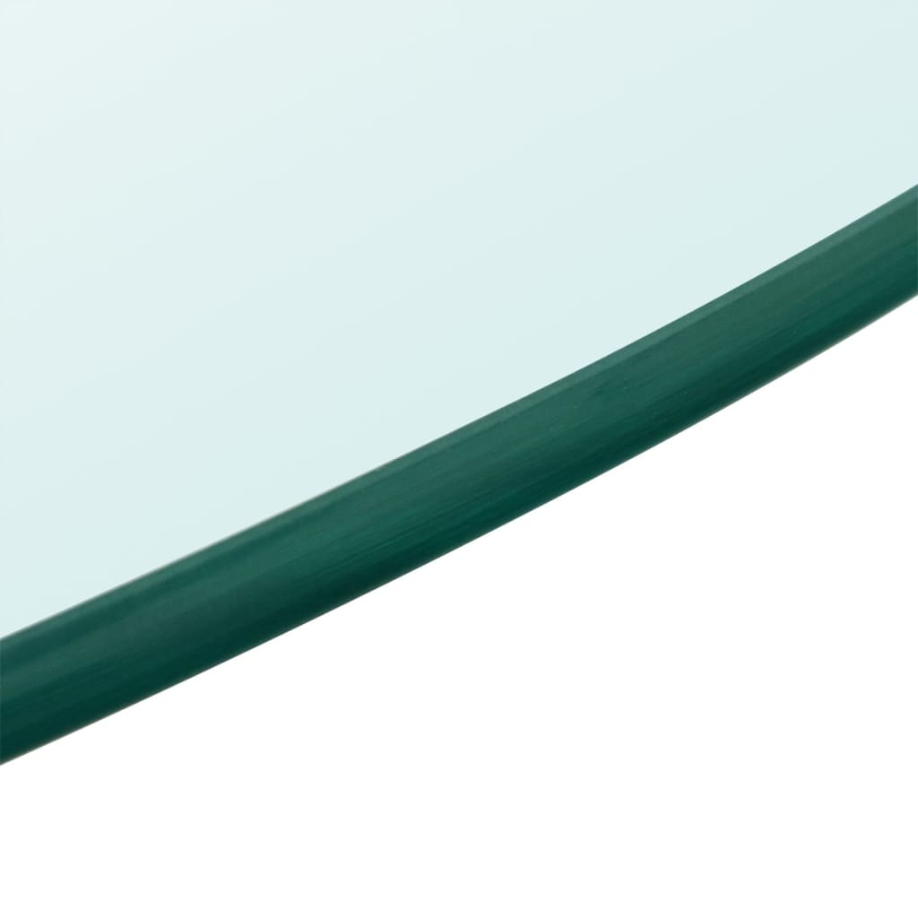 Table Top Tempered Glass Round 500 mm