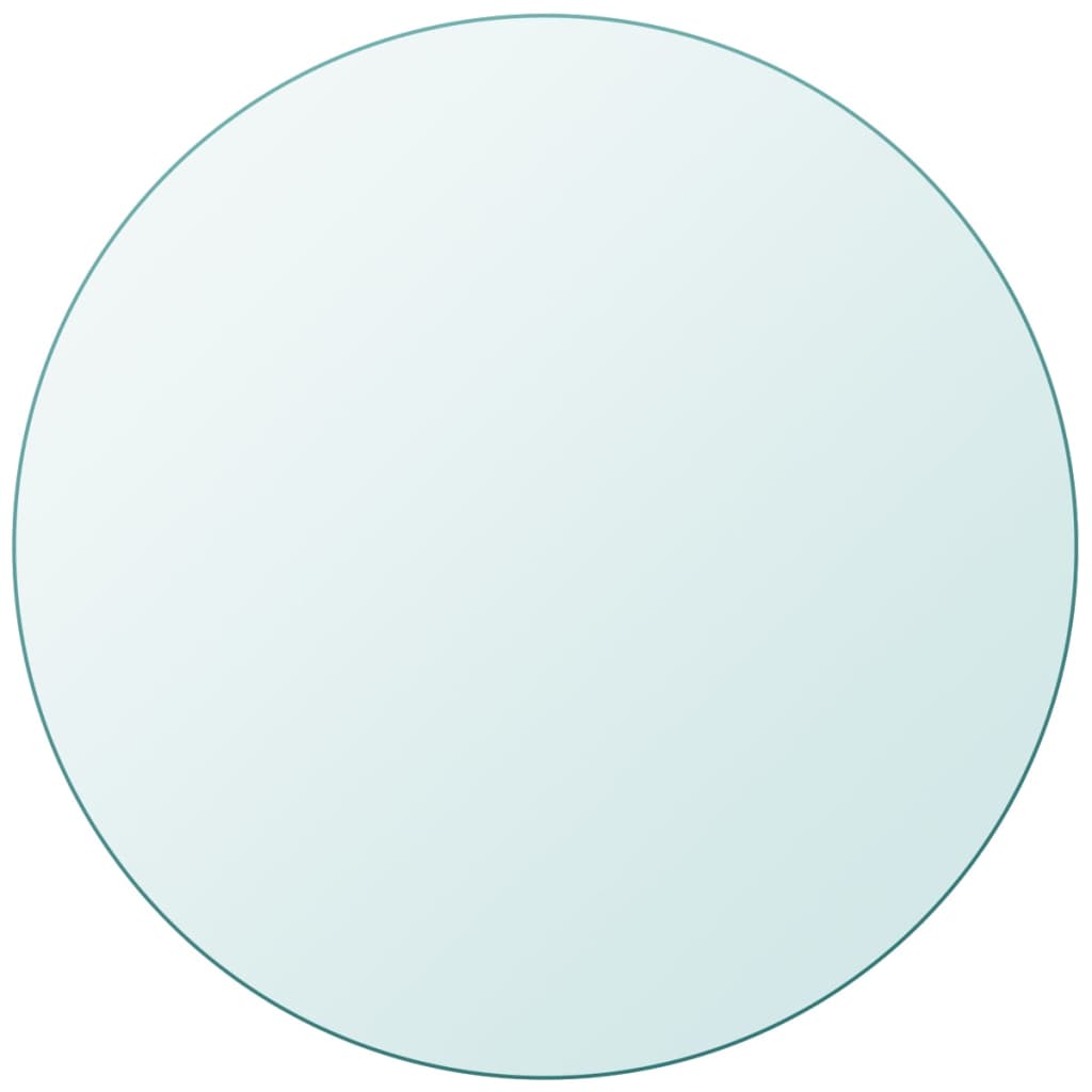 Table Top Tempered Glass Round 700 mm