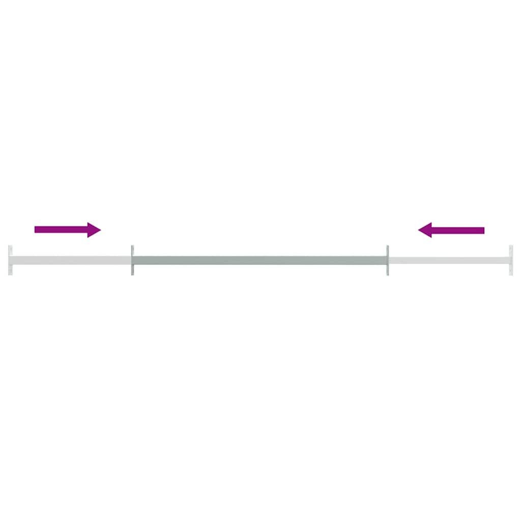 Adjustable Security Window Bars 3 pcs 710-1200 mm