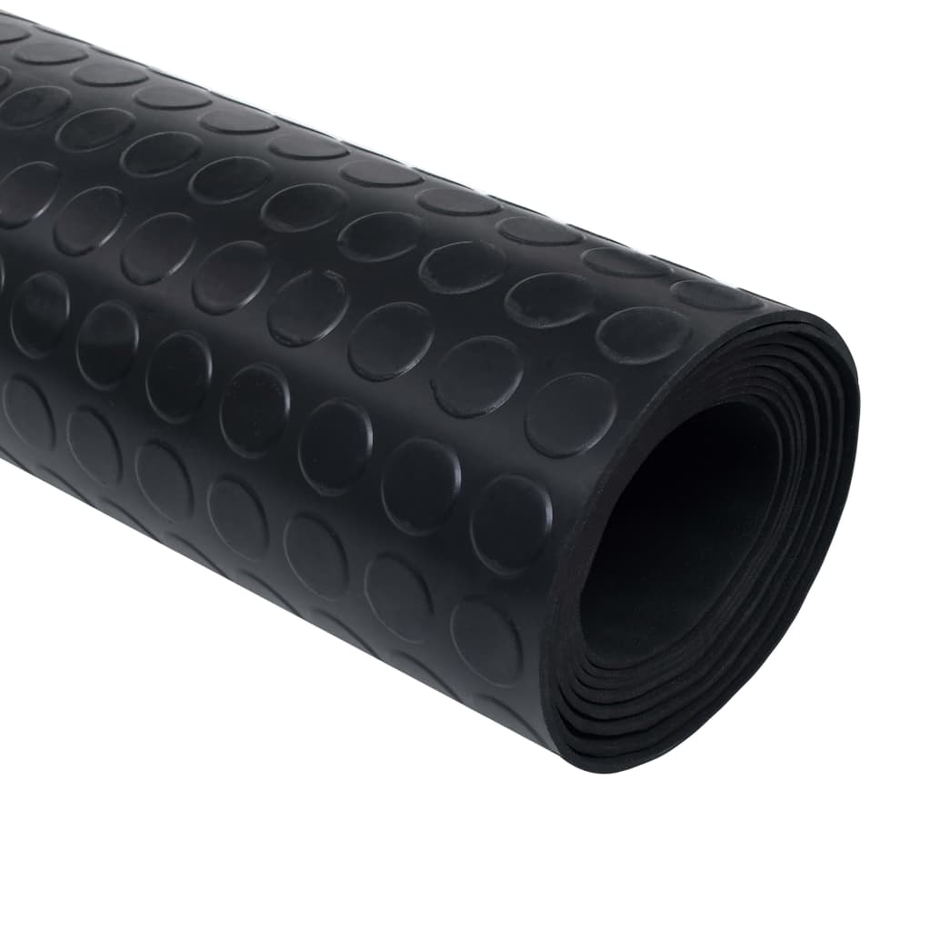 Rubber Floor Mat Anti-Slip with Dots 5 x 1 m