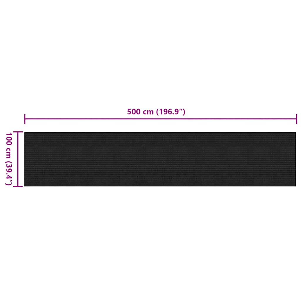 Rubber Floor Mat Anti-Slip with Dots 5 x 1 m