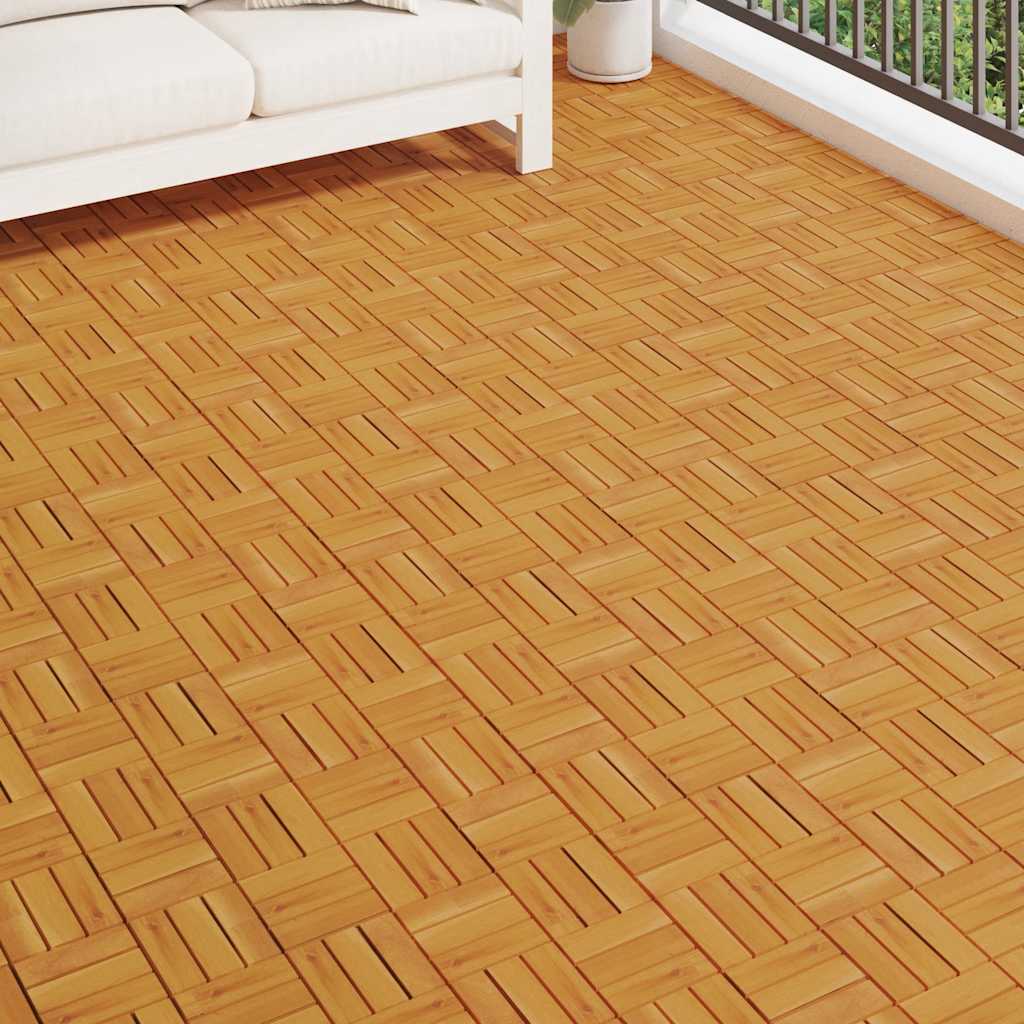 Decking Tiles 30 x 30 cm Acacia Set of 20