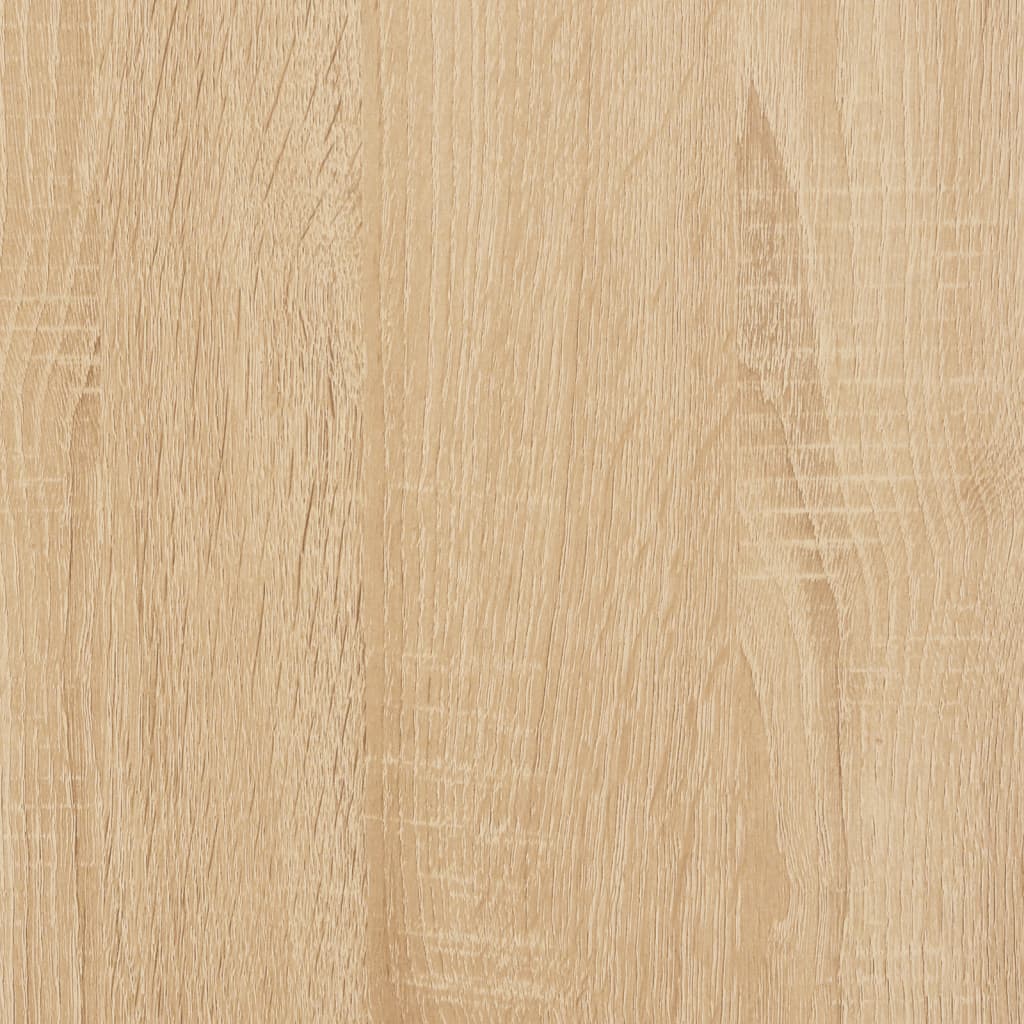 Vinyl Storage Box Sonoma Oak 71x34x36 cm Engineered Wood