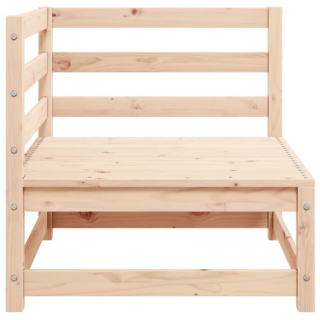 Garden Corner Sofas 2 pcs Solid Pinewood