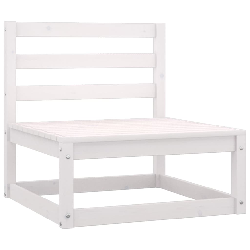 4 Piece Garden Lounge Set with Cushions Solid Pinewood