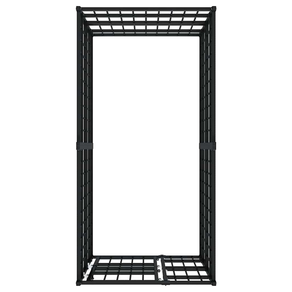 Outdoor Dog Kennel Steel 1.84 mÂ²