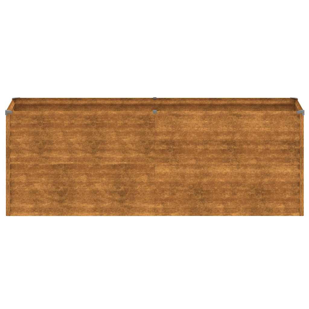 Garden Raised Bed 196x50x69 cm Corten Steel