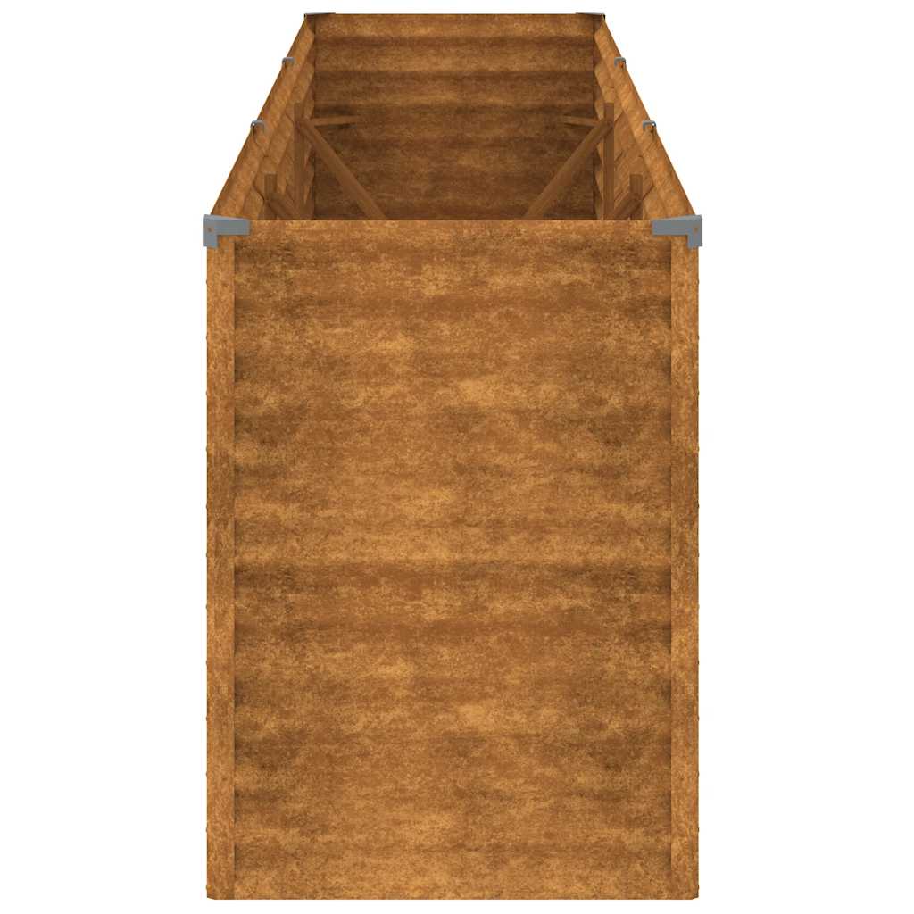 Garden Raised Bed 291x50x69 cm Corten Steel