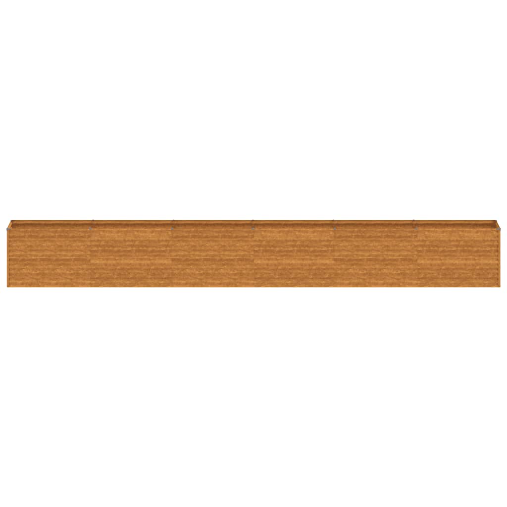 Garden Raised Bed 578x50x69 cm Corten Steel