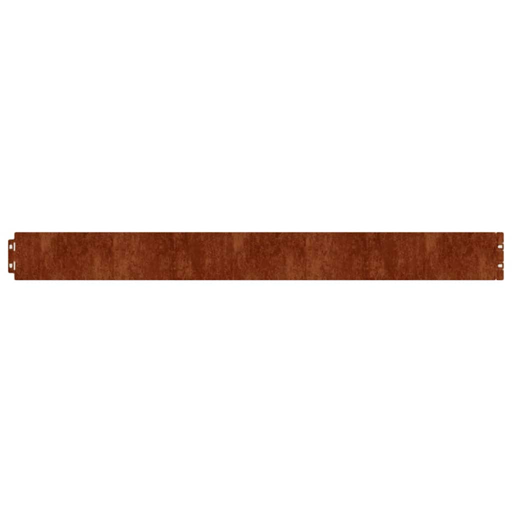 Lawn Edgings 50 pcs 10x103 cm Flexible Corten steel