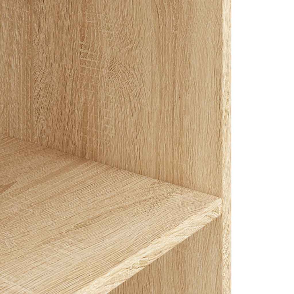 Aquarium Stand Sonoma Oak 80x35x60 cm Engineered Wood