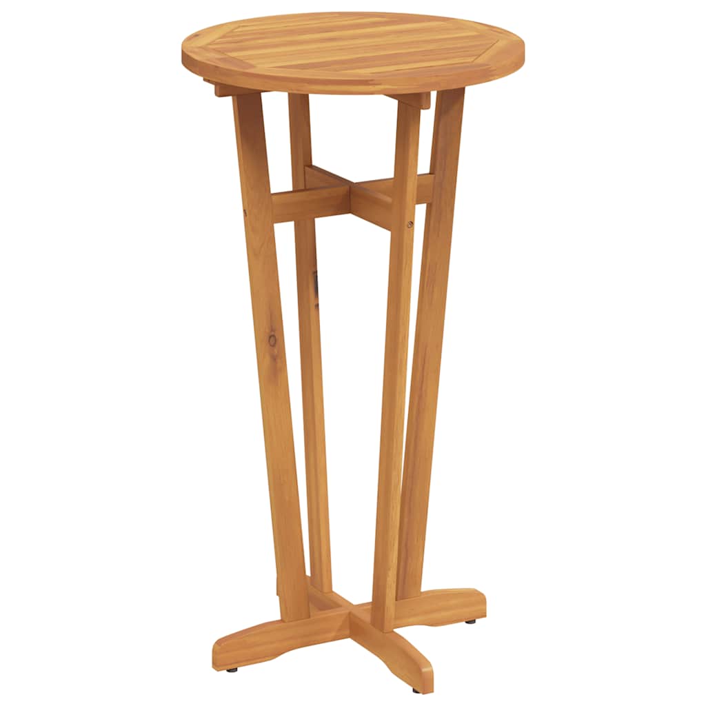 Garden Bar Table Ã˜60x105 cm Solid Wood Acacia