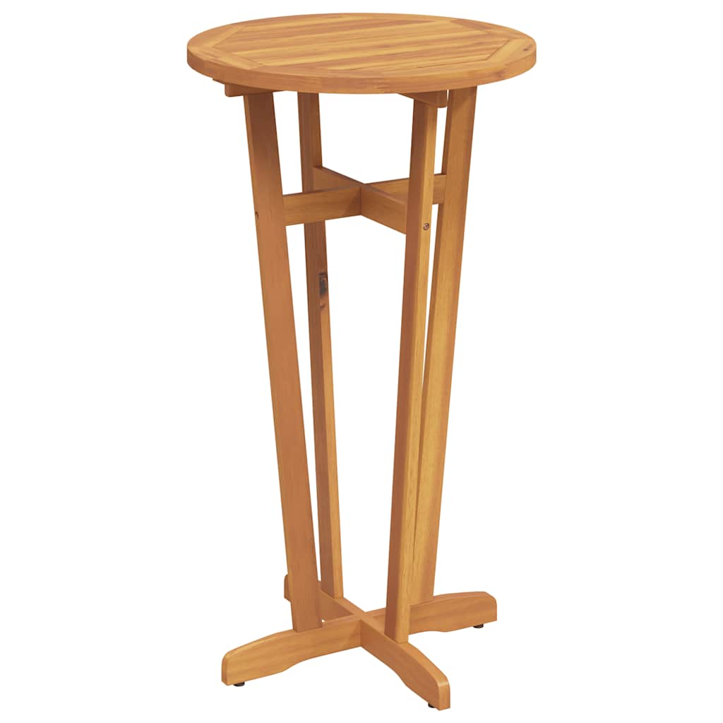 Garden Bar Table Ã˜60x105 cm Solid Wood Acacia