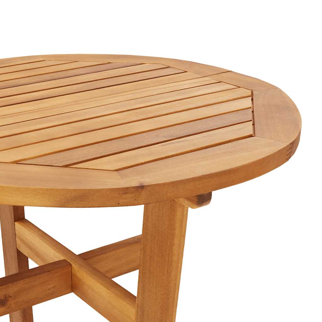 Garden Bar Table Ã˜60x105 cm Solid Wood Acacia